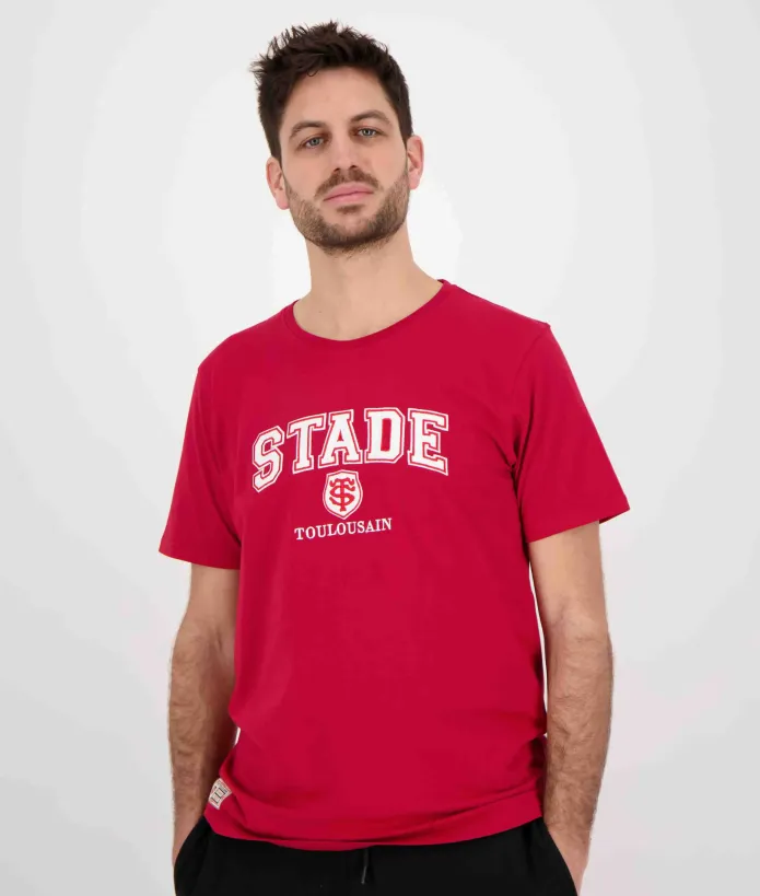 T-shirt Homme Brodi Stade Toulousain rouge 1