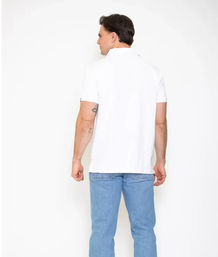 Polo Homme Pasquin Stade Toulousain blanc 5