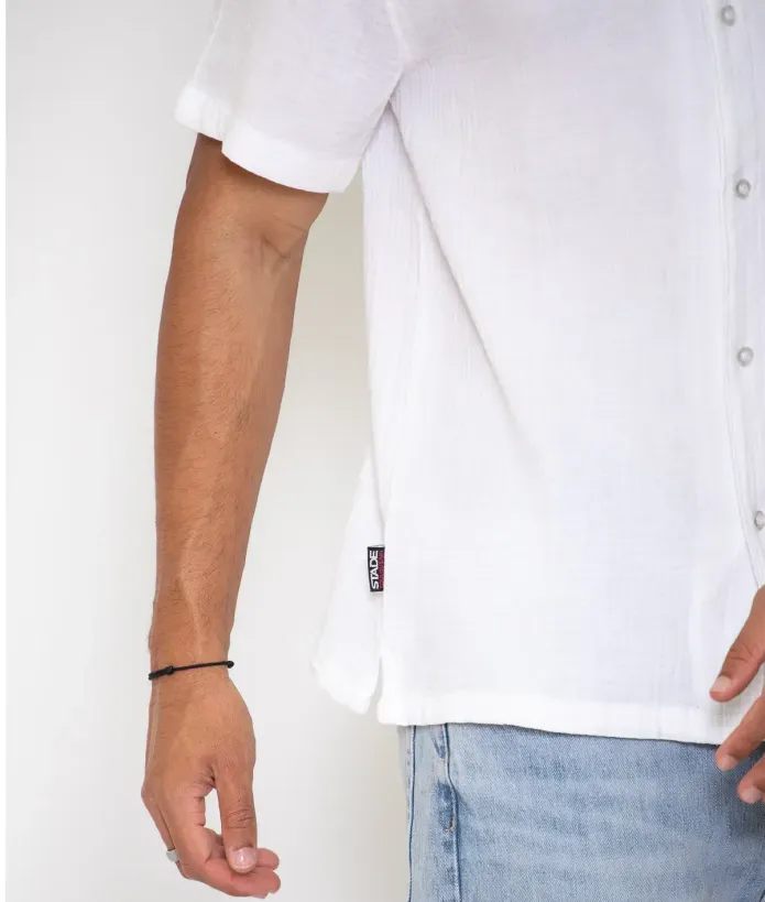 Chemise Homme Clavis Stade Toulousain blanche / blanc 4