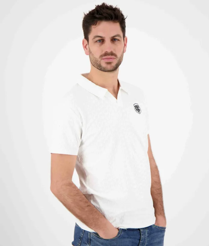 Polo Homme Open Stade Toulousain blanc 1