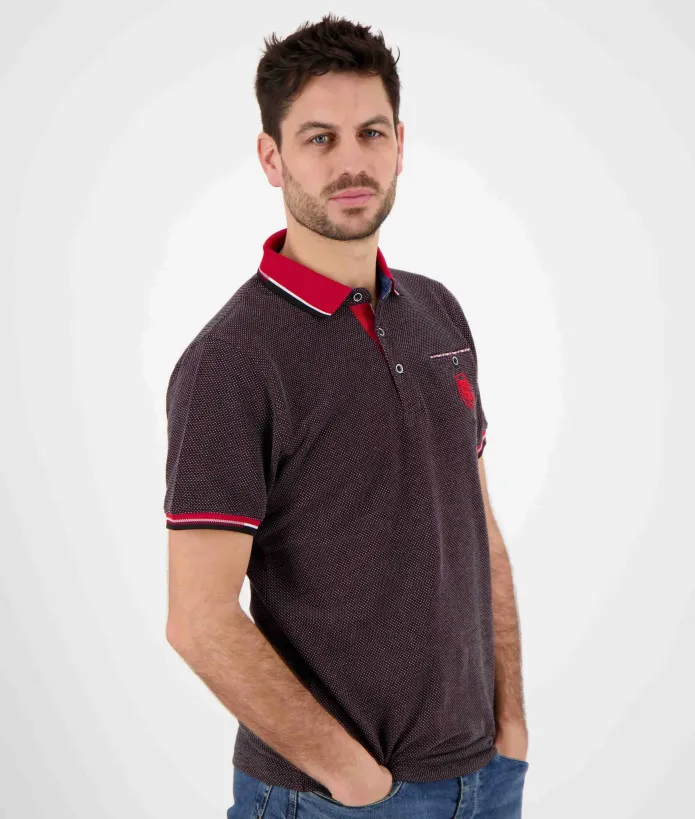 Polo Homme Fold Stade Toulousain noir 3
