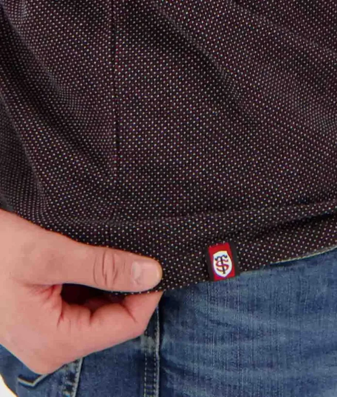 Polo Homme Fold Stade Toulousain noir 4