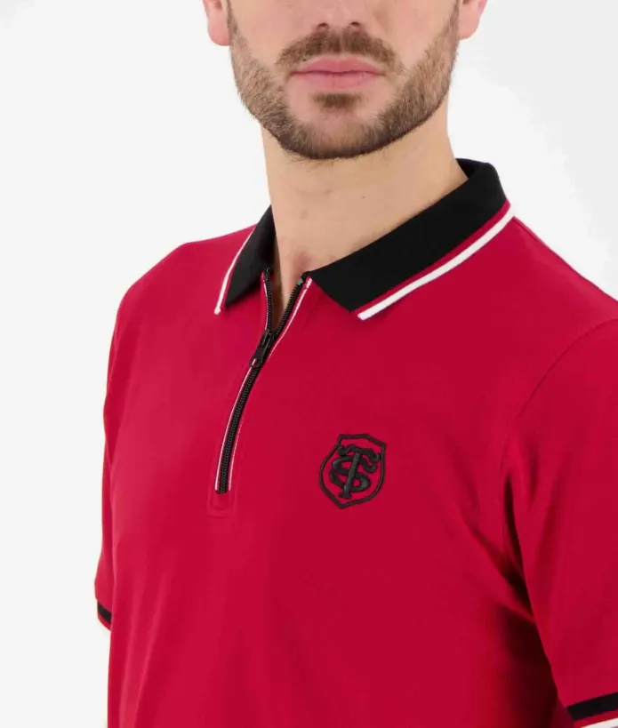 Polo Homme Nova Stade Toulousain rouge 2