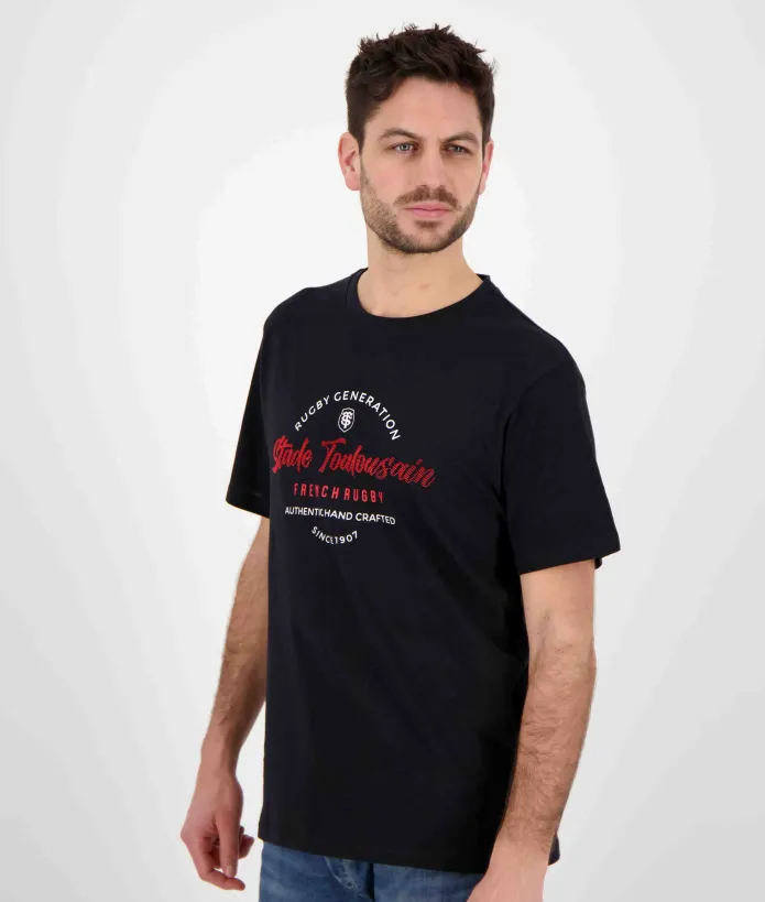 T-shirt Homme Loop Stade Toulousain noir 3