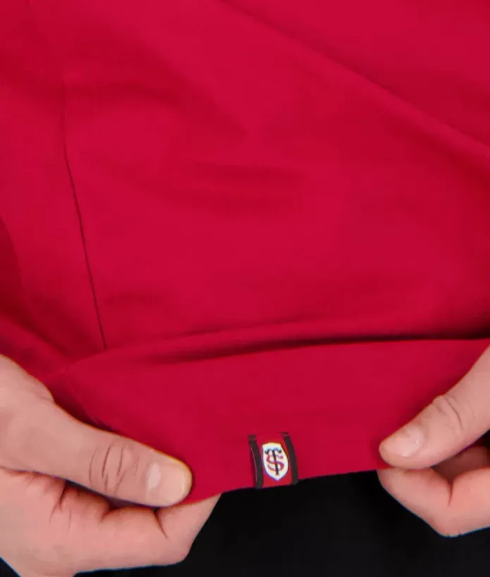 T-shirt Homme Reflect Stade Toulousain rouge 5