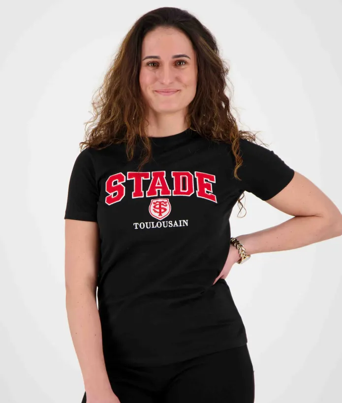 T-shirt Femme Brodi Stade Toulousain noir 1