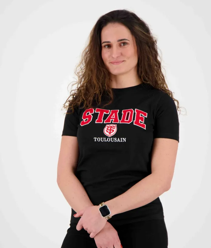 T-shirt Femme Brodi Stade Toulousain noir 4