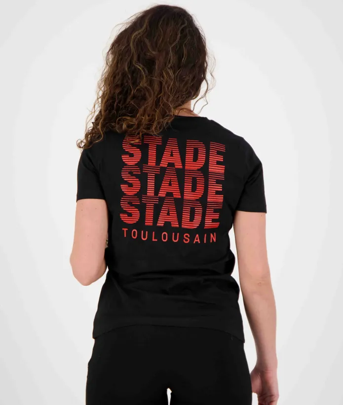 T-shirt Femme Reflect Stade Toulousain noir 4