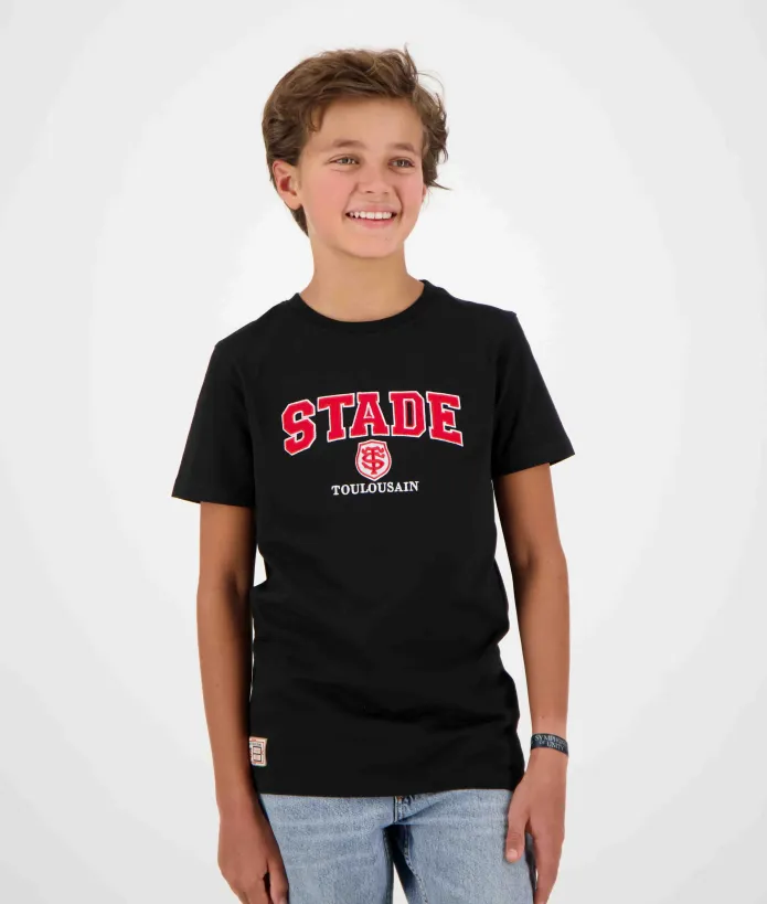 T-shirt Enfant Brodi Stade Toulousain noir 1