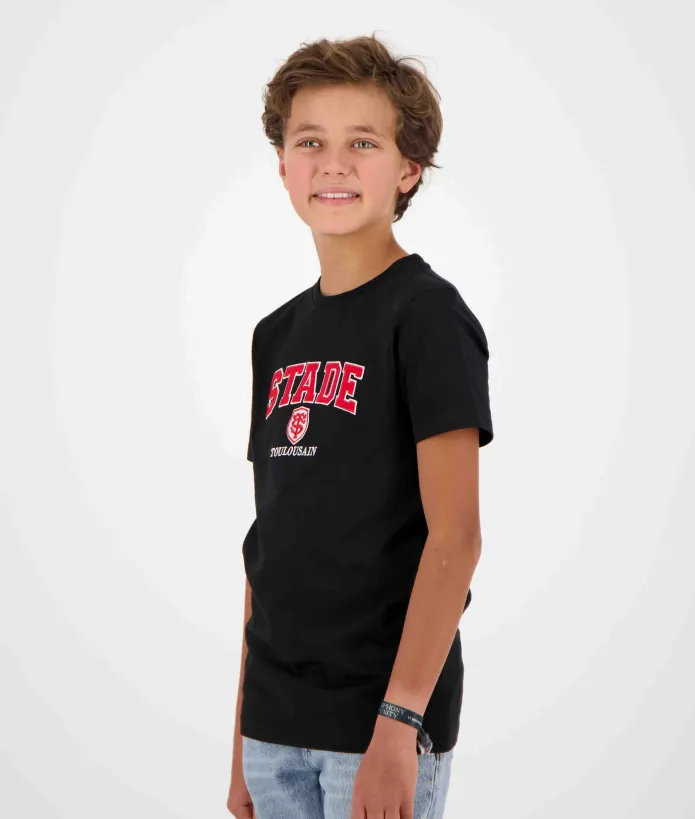 T-shirt Enfant Brodi Stade Toulousain noir 3