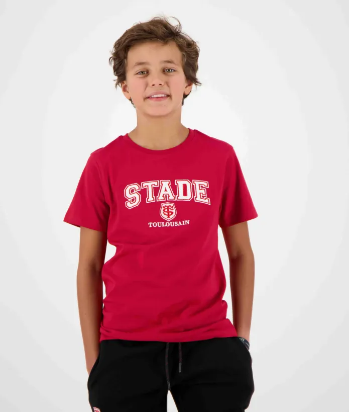T-shirt Enfant Brodi Stade Toulousain rouge 1