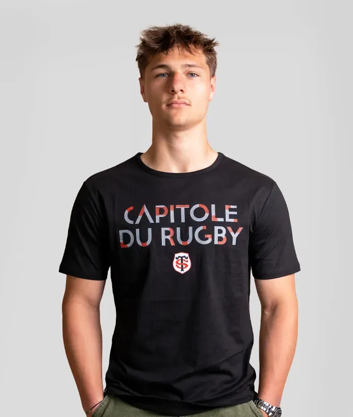 T-shirt Homme Caprugby Stade Toulousain noir 1