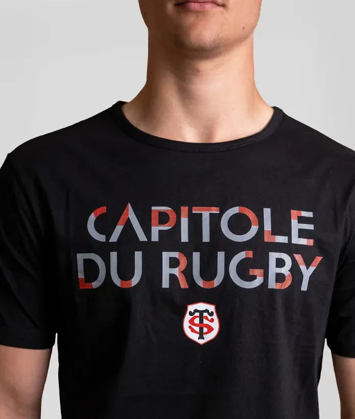 T-shirt Homme Caprugby Stade Toulousain noir 2