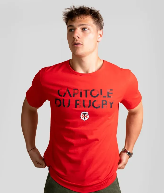 T-shirt Homme Caprugby | Boutique Officielle du Stade Toulousain