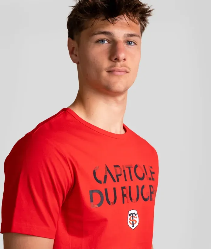 T-shirt Homme Caprugby | Boutique Officielle du Stade Toulousain