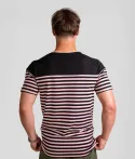 T-shirt Manches Courtes Homme Marinière Stade Toulousain X Religion Rugby rose 3