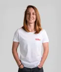 T-shirt Manches Courtes Femme Super Maman Stade Toulousain Coton bio blanc 1
