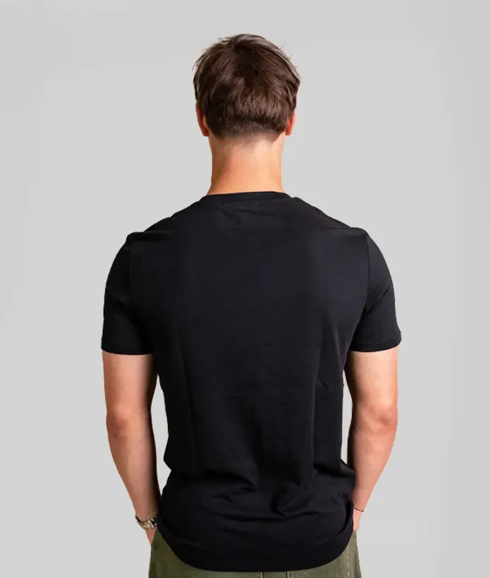 T-shirt Manches Courtes Homme Super Papa Stade Toulousain Coton bio noir 3