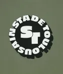 T-shirt Homme Typo Serge Blanco 26 Stade Toulousain kaki 4