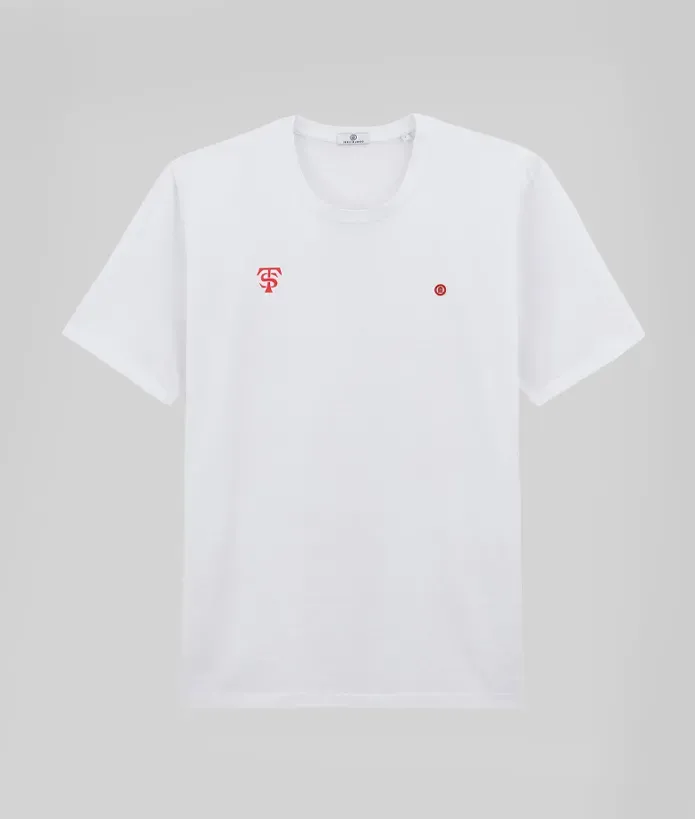 T-shirt Homme Sernin Serge Blanco 26 Stade Toulousain blanc 1
