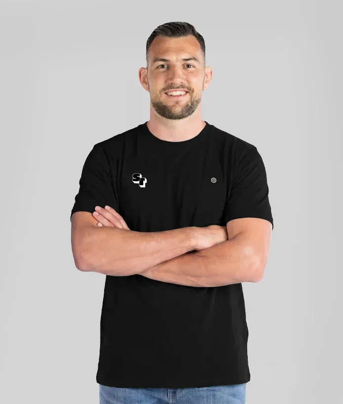 T-shirt Homme Typo Serge Blanco 26 | Boutique Officielle du Stade Toulousain