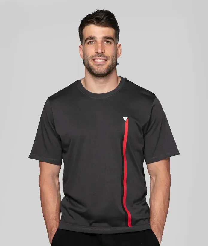 T-shirt Homme Signature Serge Blanco 26 Stade Toulousain gris anthracite 5