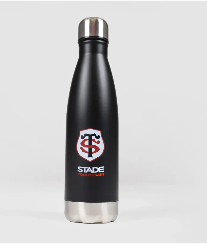 Gourde Isotherme ST 2023 Stade Toulousain noir et rouge 1