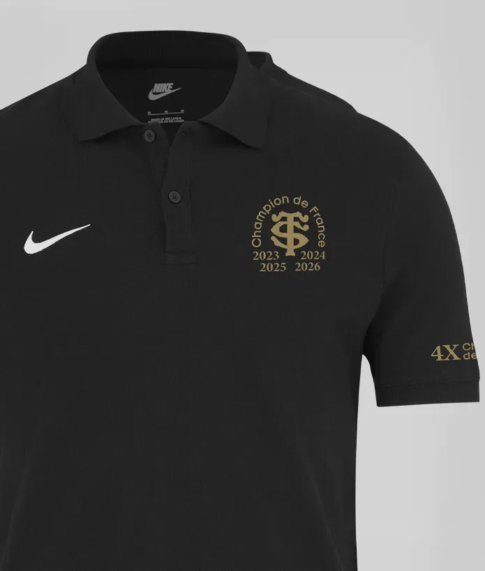 Polo Homme Champions 4X | Boutique Officielle du Stade Toulousain