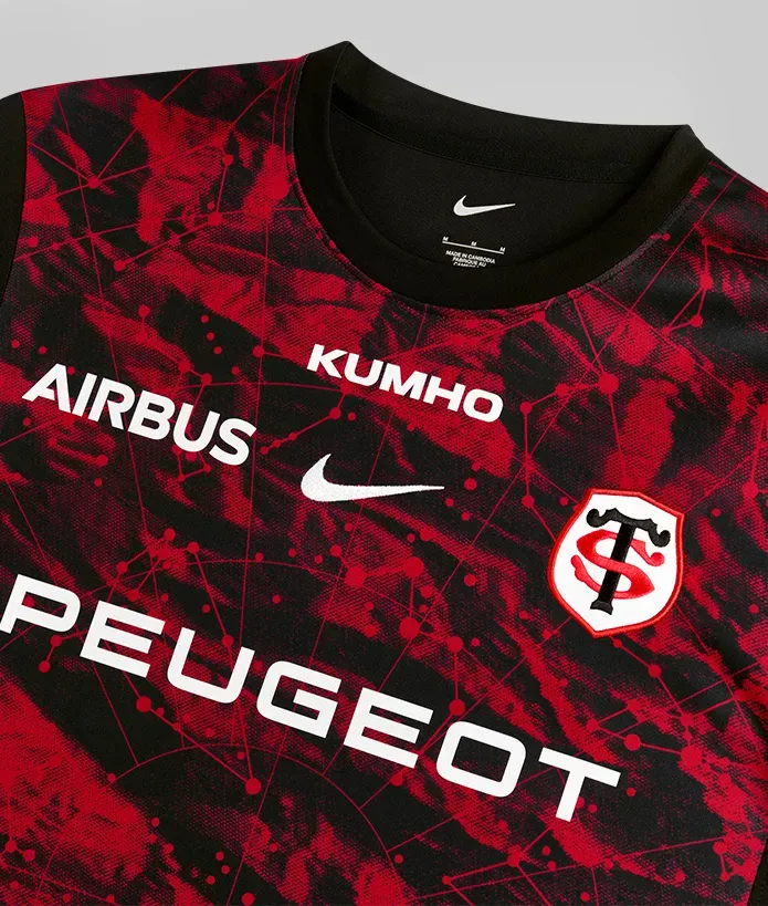 Maillot Homme Warm Up 26/27 Stade Toulousain noir 2