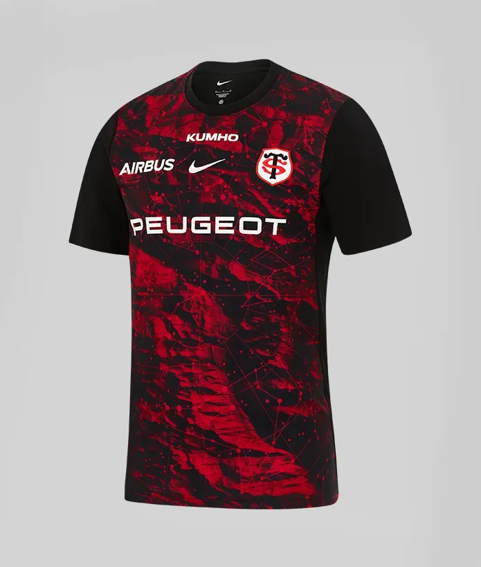 Maillot Homme Warm Up 26/27 Stade Toulousain noir 1