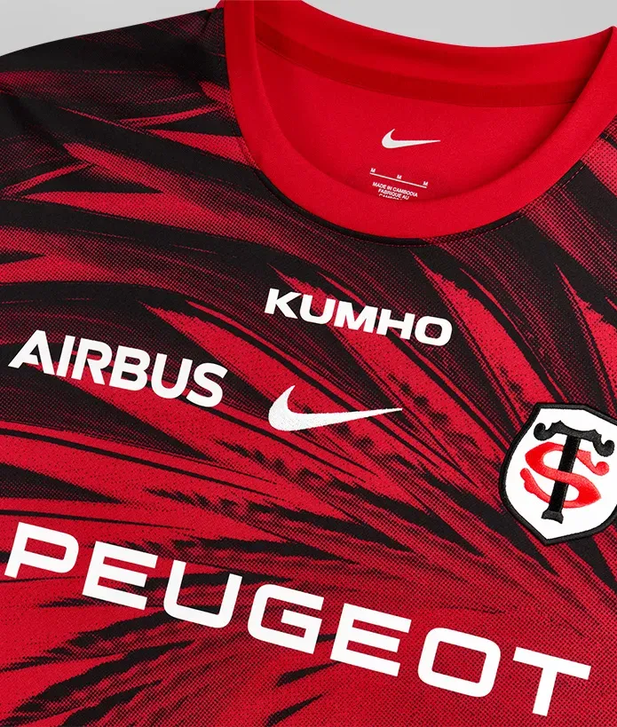 Maillot Homme Warm Up 26/27 Stade Toulousain rouge 2