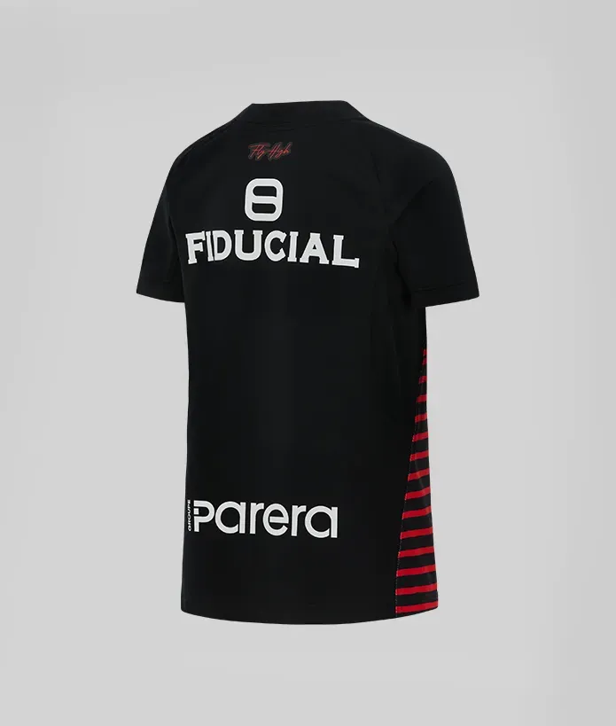Maillot Enfant Replica 26/27 Stade Toulousain noir et rouge 3