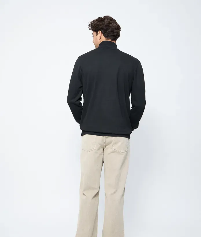 Pull Zip Homme Story Stade Toulousain noir 3
