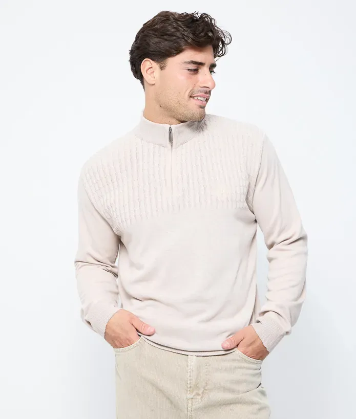 Pull Zip Homme Story | Boutique Officielle du Stade Toulousain