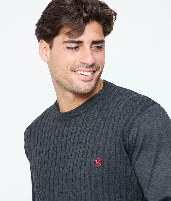 Pull Col Rond Homme Seim Stade Toulousain 5