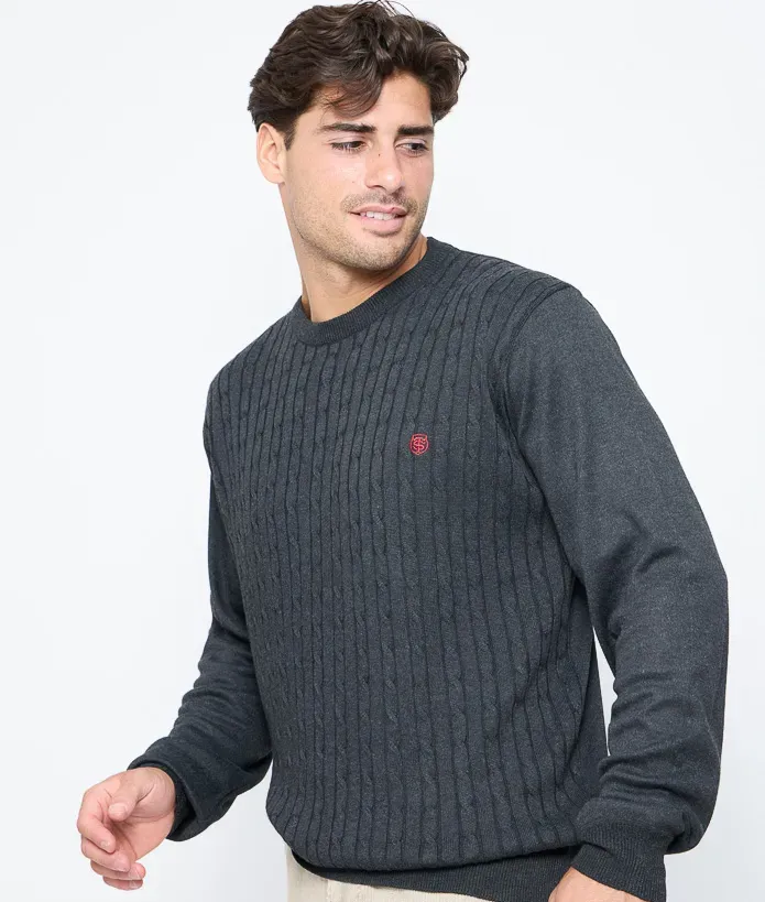 Pull Col Rond Homme Seim Stade Toulousain 4
