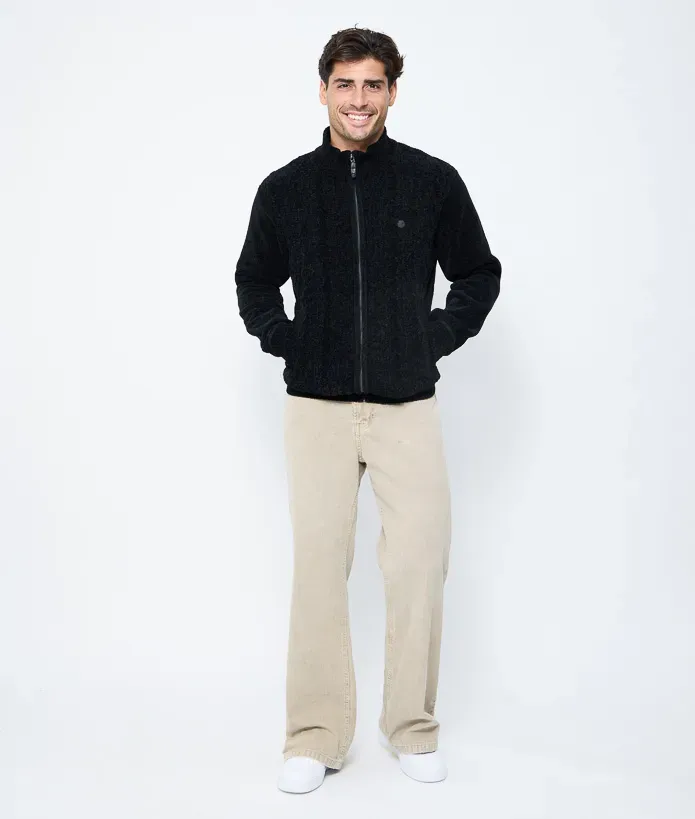 Gilet Mailles Chenilles Homme Smooth Stade Toulousain 4