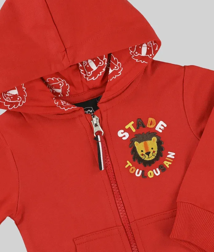 Veste Hoodie Bébé Savane Stade Toulousain 4
