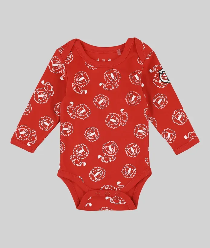 Body Bébé Savane Stade Toulousain rouge 1
