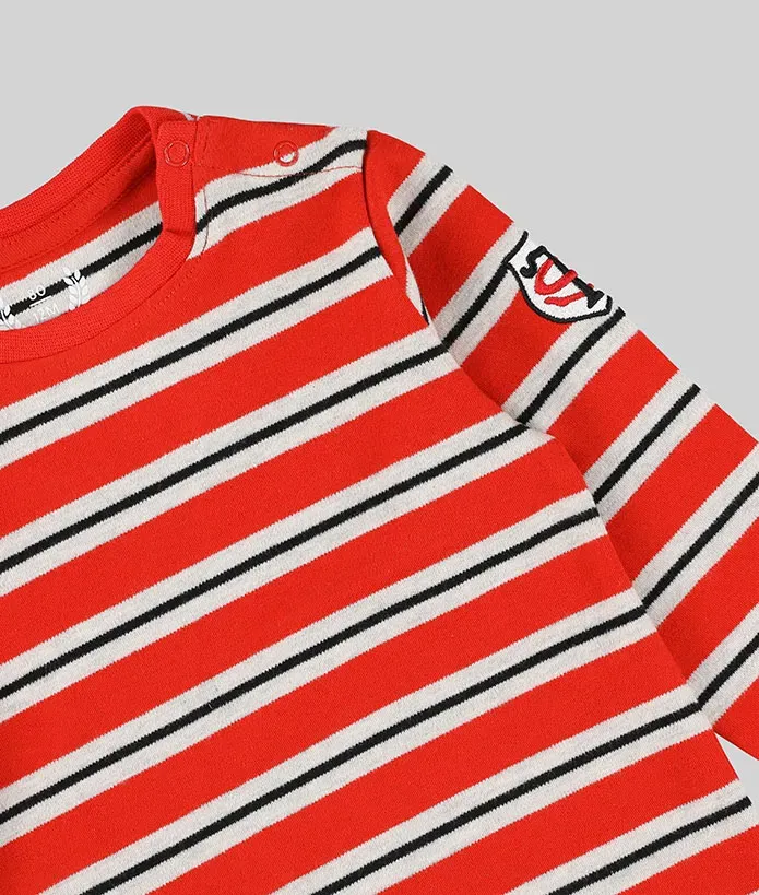 Salopette & T-shirt Bébé Savane Stade Toulousain 8