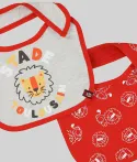 Lot de 2 Bavoirs Bébé Savane Stade Toulousain 2