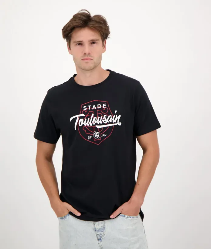 T-shirt Homme Shield | Boutique Officielle du Stade Toulousain