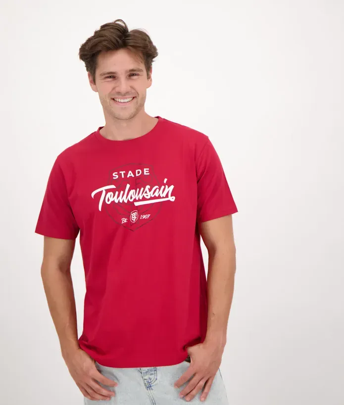 T-shirt Homme Shield | Boutique Officielle du Stade Toulousain