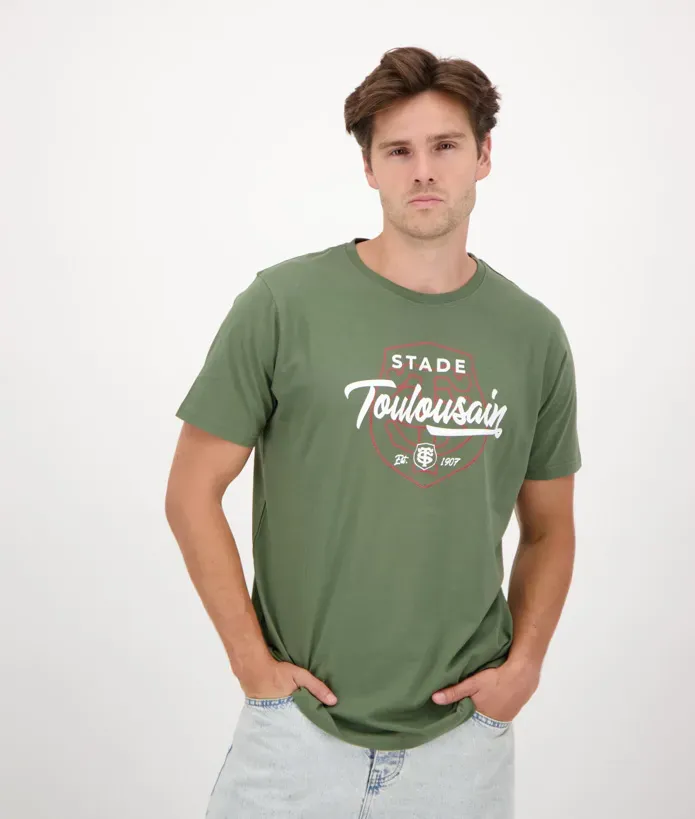 T-shirt Homme Shield | Boutique Officielle du Stade Toulousain