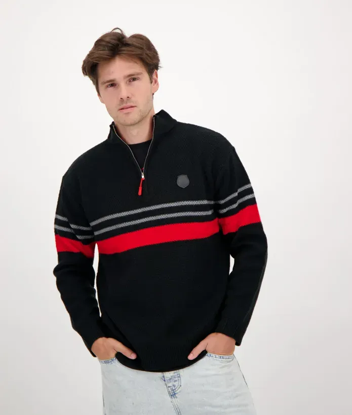 Pull Demi Zip Homme Line Stade Toulousain 3