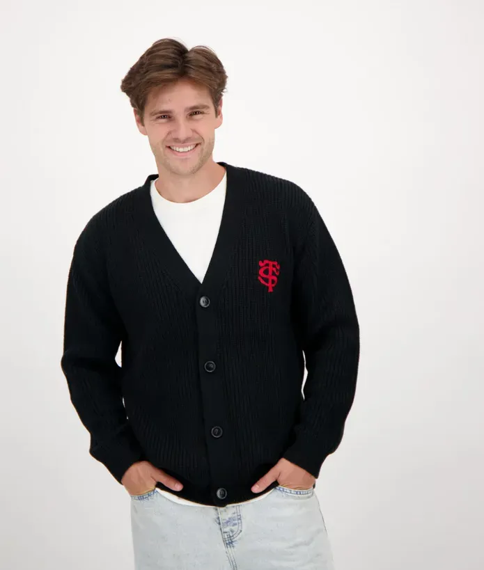 Cardigan Homme Mailles | Boutique Officielle du Stade Toulousain