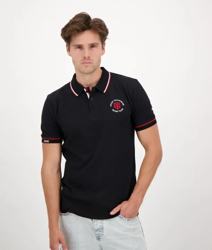 Polo Homme Arceau Stade Toulousain noir 1