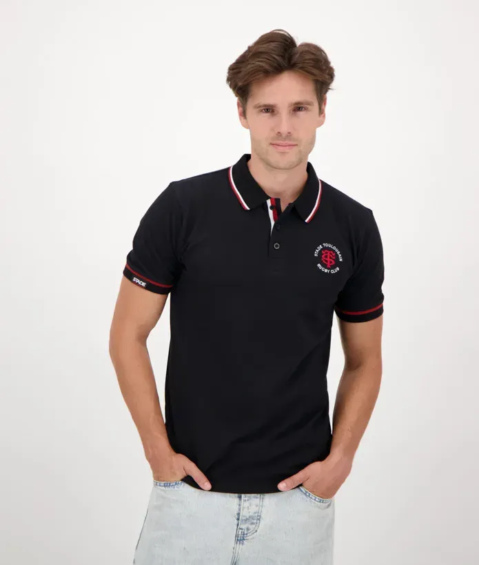 Polo Homme Arceau Stade Toulousain noir 4