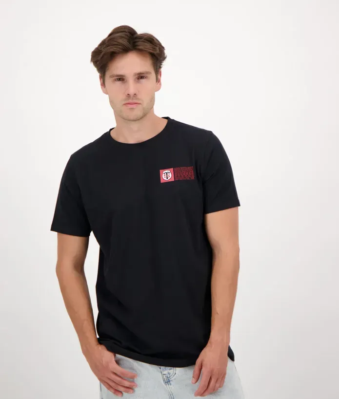 T-shirt Homme Block Stade Toulousain noir 3