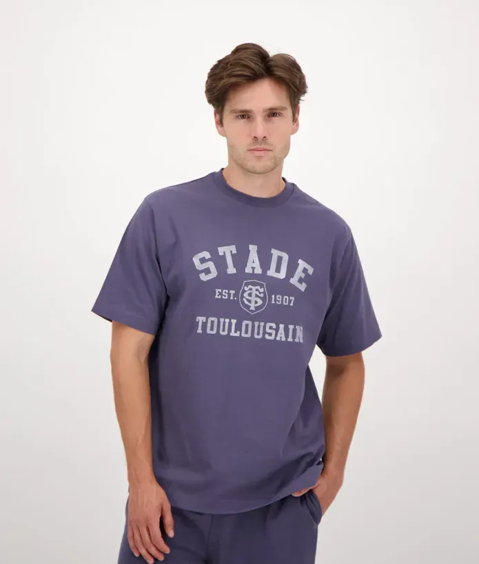 T-shirt Homme Violet | Boutique Officielle du Stade Toulousain